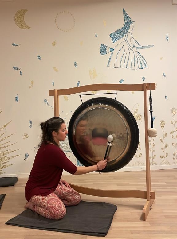 Bain de gong avec Kallia
