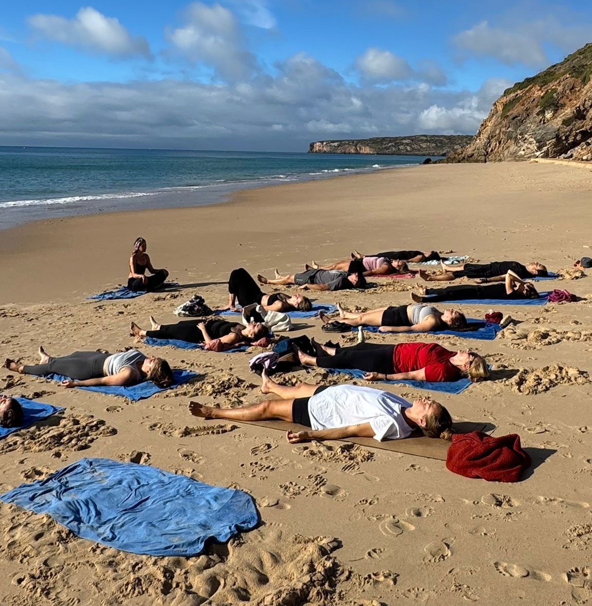 Retraite de yoga « Go with the flow » en Algarve avec Sofia