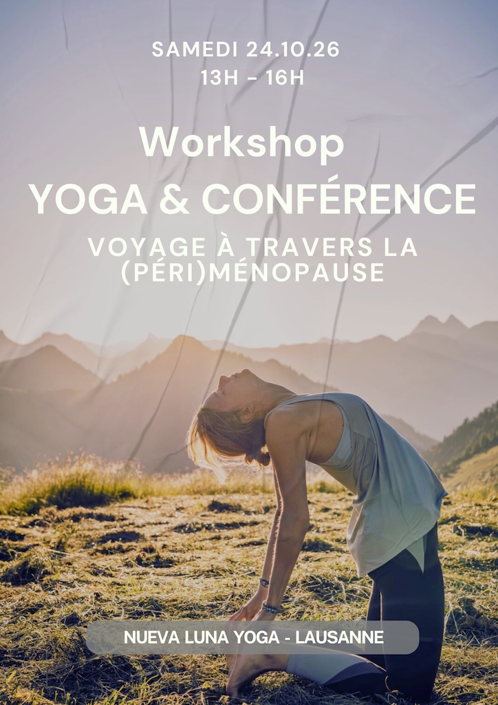 Atelier yoga & péri-ménopause avec Pauline