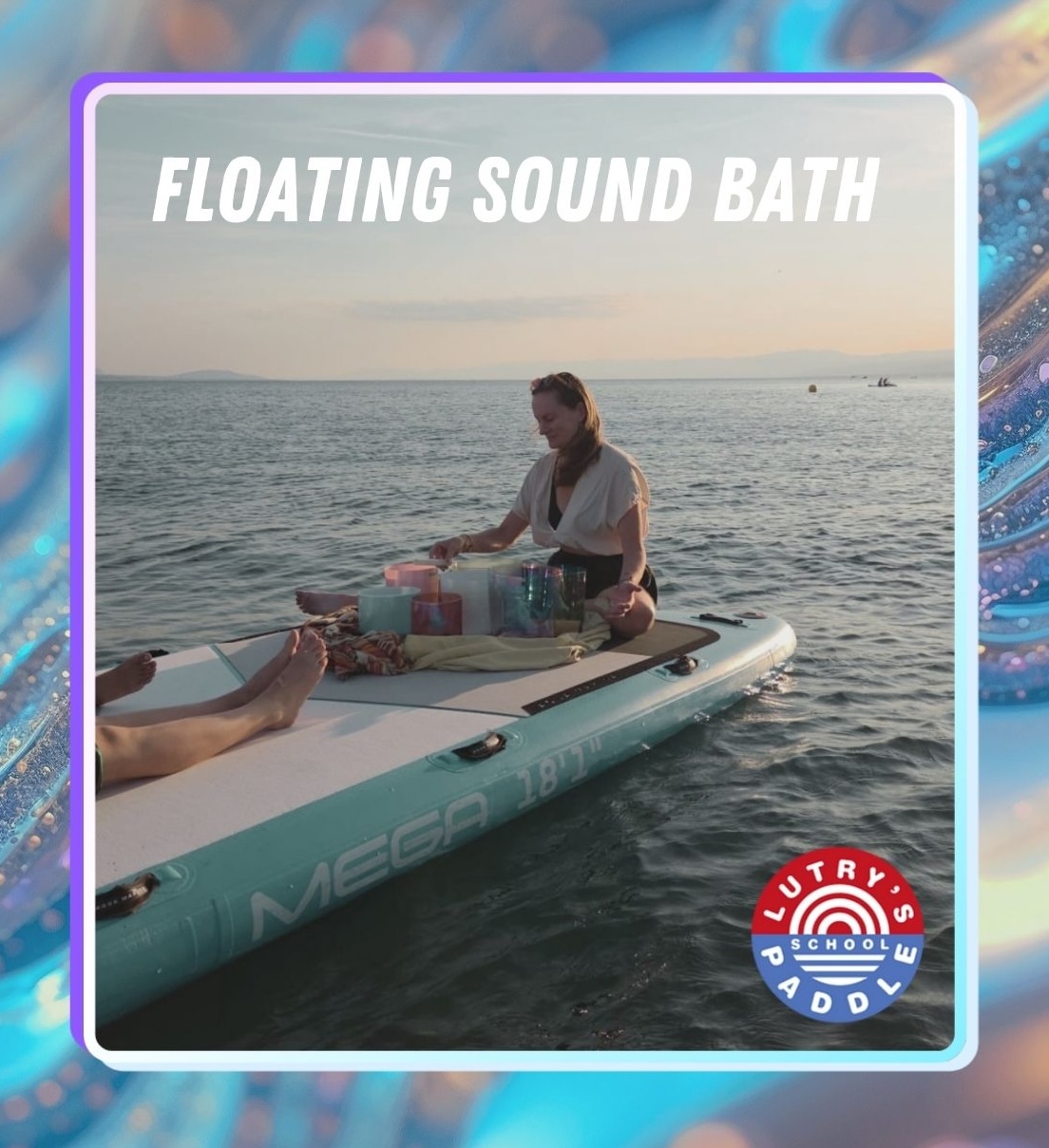 Floating sound bath avec Nadine